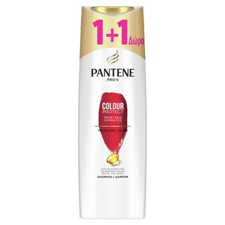 PANTENE | Σαμπουάν Προστασία Χρώματος 360ml 1+1 Δώρο