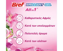 BREF | Μπλοκ Τουαλέτας WC Brilliant Gel Spring Rain 42g
