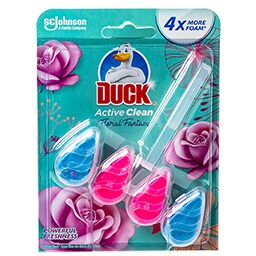 DUCK | Υγρό Block Λεκάνης Active Clean Floral Fantasy 1 Τεμάχιο