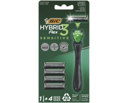 BIC | Σετ Ξυρίσματος Hybrid 3 Flex Sensitive + Ανταλλακτικά 1 Τεμάχιο