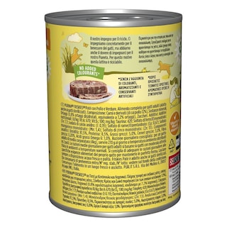 FRISKIES | Γατοτροφή Πατέ Κοτόπουλο Με Λαχανικά 400 gr