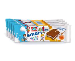 ΔΕΛΤΑ | SMART | Γαλακτοκέικ με Μέλι 28g 4+1 Δώρο