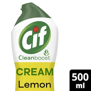 CIF | Κρέμα Γενικού Καθαρισμού Λεμόνι 500ml