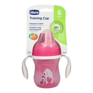 CHICCO | Κύπελλο Training Cup 6m+ Ροζ 1 Τεμάχιο