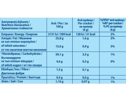 ELITE | ΚΡΑΚΕΡΣ ΜΕΣΟΓΕΙΑΚΑ ΡΙΓΑΝΗ ΚΑΙ ΓΕΥΣΗ ΦΕΤΑΣ 105 GR