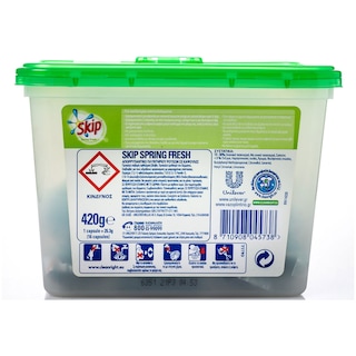 SKIP | ΥΓΡΕΣ ΚΑΨΟΥΛΕΣ ΠΛΥΝΤΗΡΙΟΥ ΡΟΥΧΩΝ SPRING FRESH 16 ΜΕΖ 16 ΜΕΖ