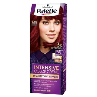 PALETTE | Βαφή Μαλλιών Intensive Color Creme 6.88 Φωτεινό Κόκκινο 1 Τεμ.