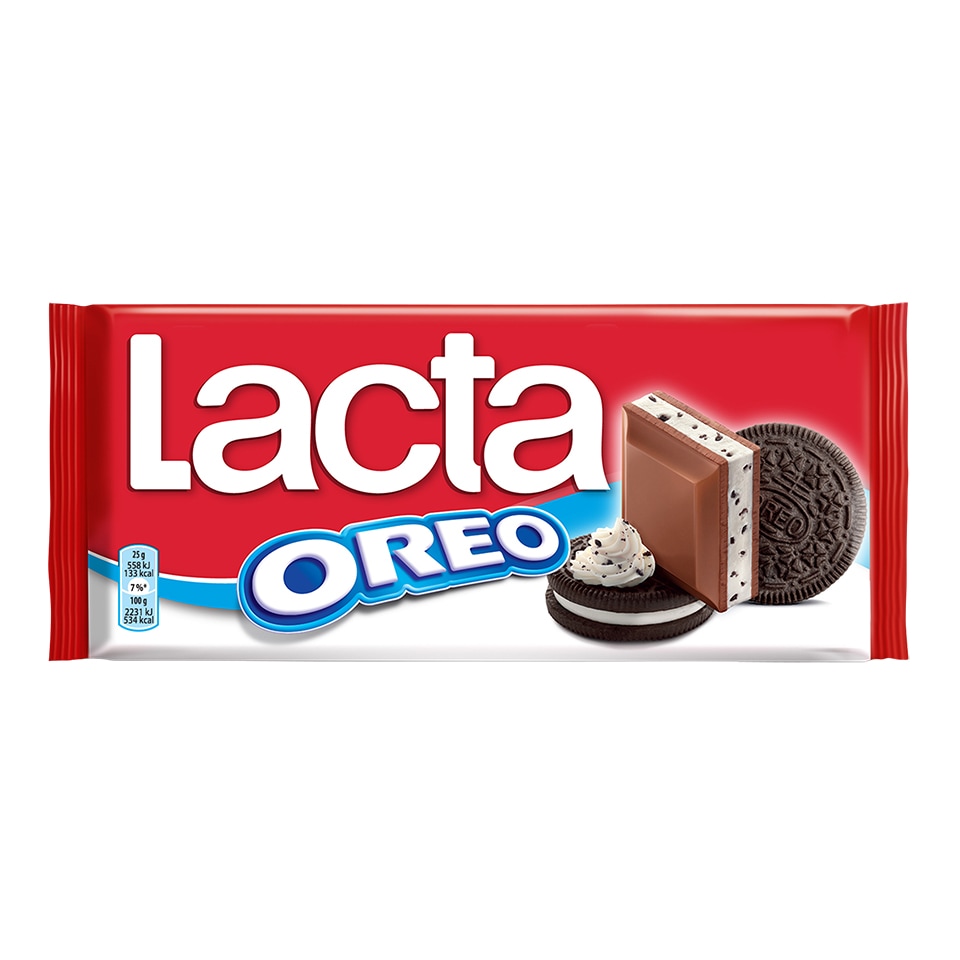 Σοκολάτα Γάλακτος Μπισκότο Oreo 105gr