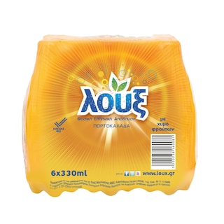 ΛΟΥΞ | Πορτοκαλάδα με Ανθρακικό 6x330ml