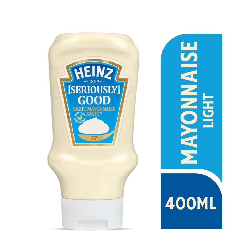 Μαγιονέζα Seriously Good Light Top Down Heinz 400 ml