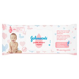 JOHNSON BABY | ΜΩΡΟΜΑΝΤΗΛΑ GENTLE 72 ΤΕΜ