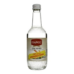 ΠΑΡΟΣ | Ξύδι Λευκό Φιάλη 500ml Έκπτωση 0.10Ε
