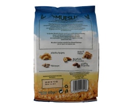 QUAKER | Μούσλι Ολικής Άλεσης Με Φρούτα & Ξηρούς Καρπούς 450gr