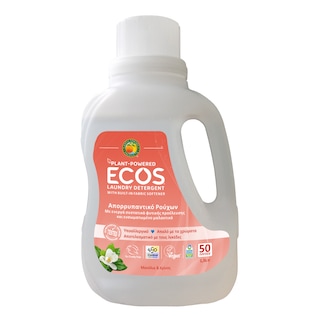 ECOS | Υγρό Πλυντηρίου Ecos Μανόλια & Κρίνος 50 Μεζούρες