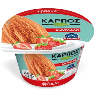 ΟΛΥΜΠΟΣ | Φυτικό Επιδόρπιο Καρπός Αμύγδαλο Φράουλα 150gr