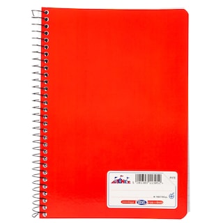 - | Notebook Spiral Ruled 100 Sheets 1 Piece