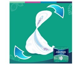 ALWAYS | NAPKINS ULTRA NORMAL PLUS 10 ΤΕΜ 10 ΤΕΜ