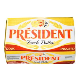 PRESIDENT | BUTTER 82% FOIL 250GR