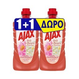 AJAX | Υγρό Καθαρισμού Fete Des Fleurs Νούφαρο & Βανίλια 1+1 Δώρο