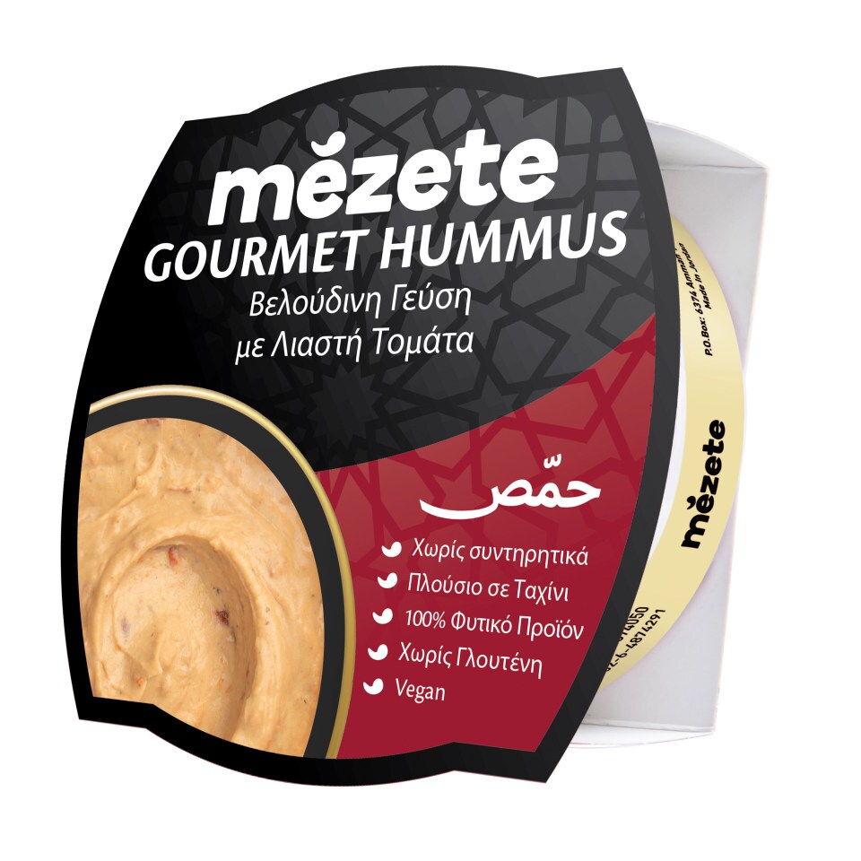 Gourmet Hummus με Λιαστή Τομάτα Vegan 215g