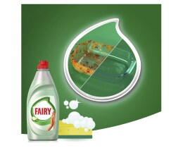 FAIRY | ΥΓΡΟ ΠΙΑΤΩΝ ΜΕ ΑΛΟΗ & ΑΓΓΟΥΡΙ 654 ML