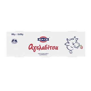 ΑΓΕΛΑΔΙΤΣΑ | Γιαούρτι Αγελάδος 4% Λιπαρά 3x200g