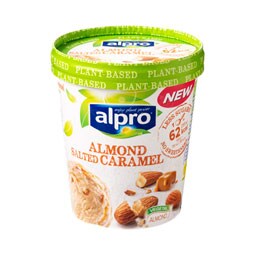 ALPRO | Παγωτό Αμύγδαλο Αλατισμένη Καραμέλα 340gr