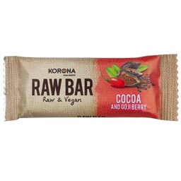 RAW | Μπάρα Korona Κακάο & Goji Berry 30gr