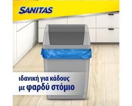 SANITAS | Σακούλες Απορριμμάτων με Χερούλια Easy Pack Μεγάλες 20 Τεμάχια