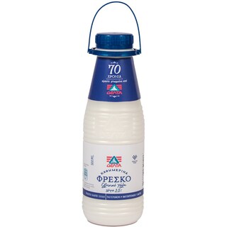 ΔΕΛΤΑ | Γάλα Φρέσκο Καθημερινά Πλήρες 500ml