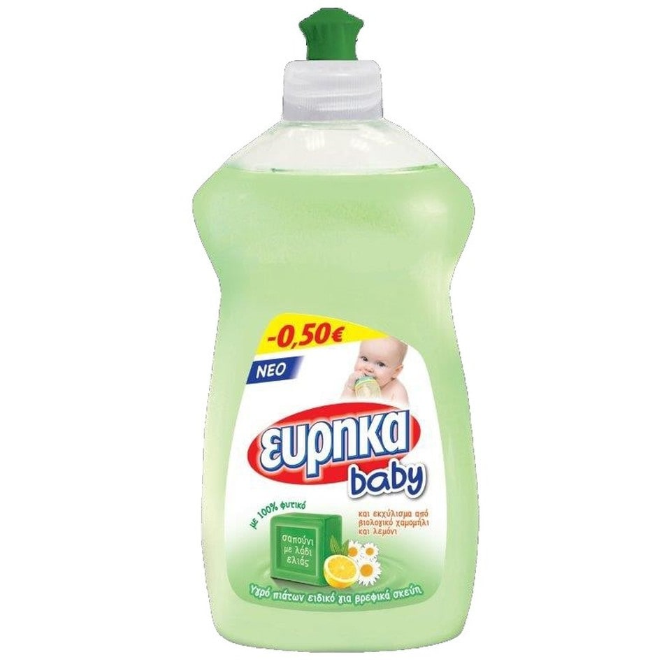 Υγρό Πιάτων Baby για Βρεφικά Σκεύη 500ml Έκπτωση 0.50Ε