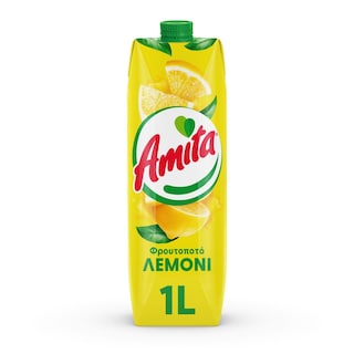 AMITA | Φρουτοποτό Λεμόνι 1lt