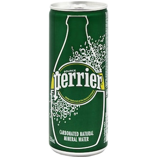 PERRIER | Carbonated Water Natural Mineral Can 250ml