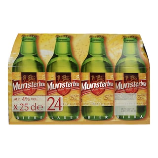 MUNSTERBRAU | Μπύρα Lager 24x250ml