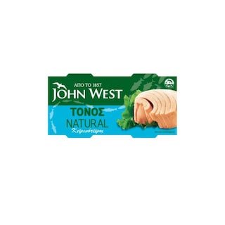 JOHN WEST | Τόνος Natural 2x160g
