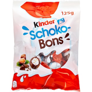 KINDER | Σοκολατένια Αυγουλάκια Γάλακτος Choco Bons 125g