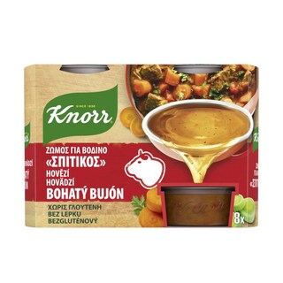 KNORR | ΣΠΙΤΙΚΟΣ | Σπιτικός Ζωμός Βοδινού 224g