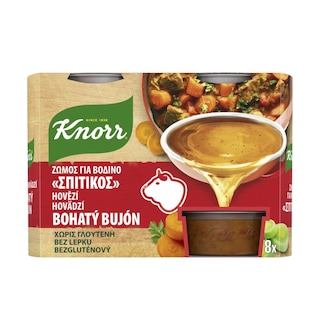 KNORR | ΣΠΙΤΙΚΟΣ | ΦΡΕΣΚΟΣ ΖΩΜΟΣ ΒΟΔΙΝΟΥ 224 GR