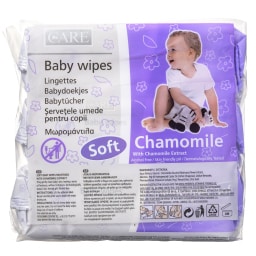 CARE | Μωρομάντηλα Χαμομήλι 3x72 Τεμάχια