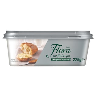 FLORA | Μαργαρίνη Soft Με Βούτυρο 225 gr