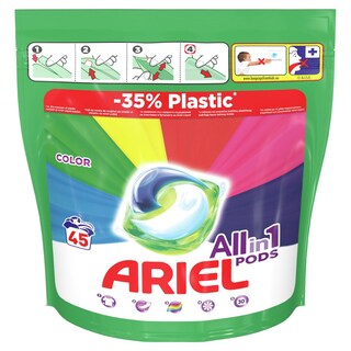 ARIEL | Kάψουλες Πλυντηρίου Ρούχων Allin1 Pods Color 45 Τεμάχια