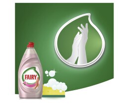 FAIRY | Υγρό Πιάτων Τριαντάφυλλο & Σατέν 654ml