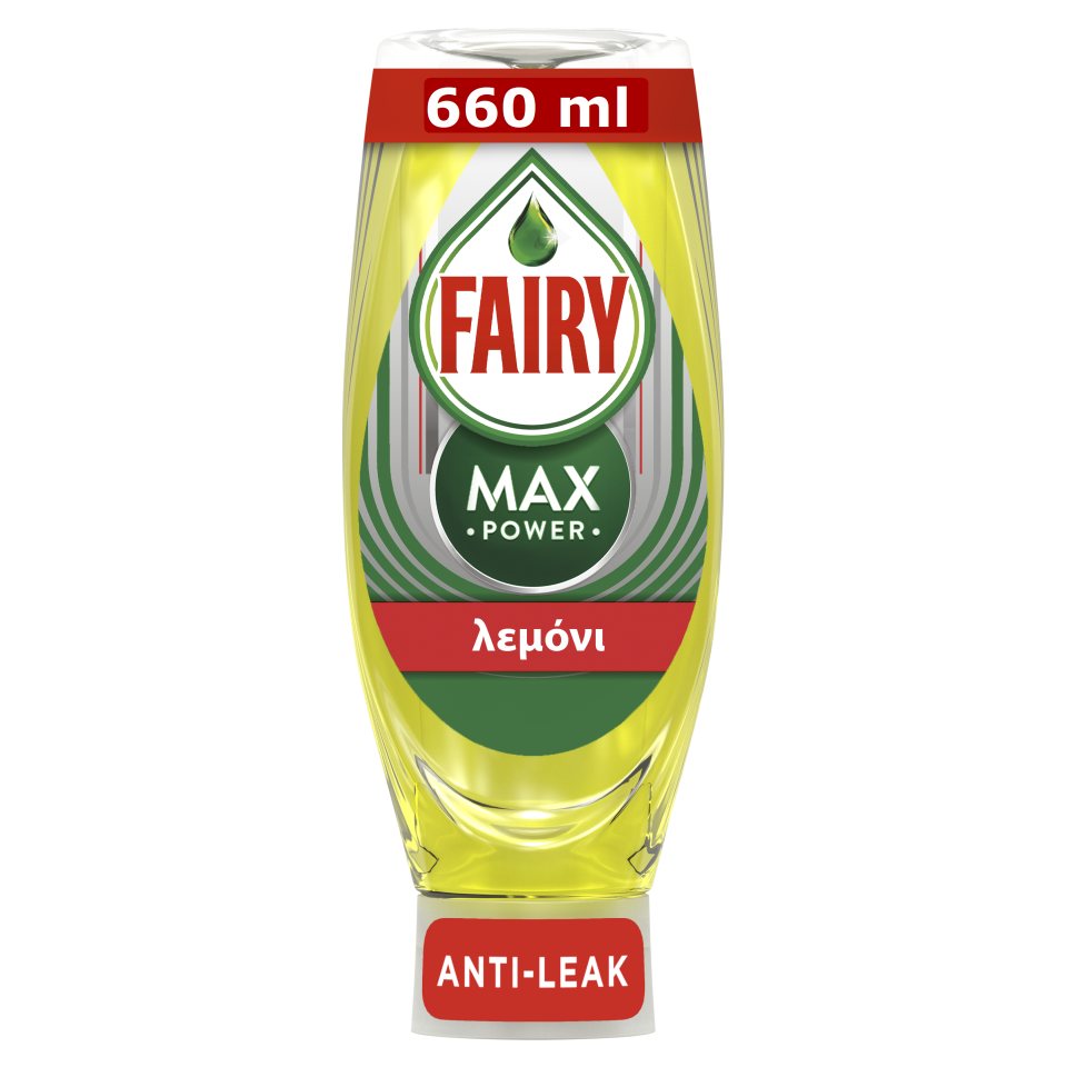 Υγρό Πιάτων Max Power Λεμόνι 660ml