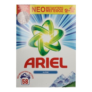 ARIEL | ΣΚΟΝΗ ΠΛΥΝΤΗΡΙΟΥ ΡΟΥΧΩΝ ALPINE  58 MEZ