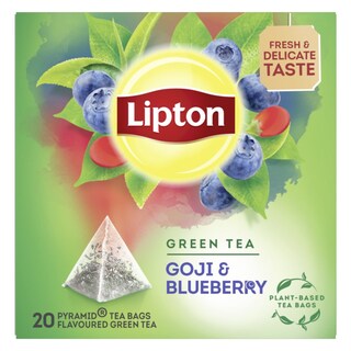 LIPTON | Τσάι Πράσινο Μύρτιλο & Goji Berry 20x1.4g