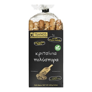 ΤΣΑΝΟΣ | Κριτσίνια Πολύσπορα 120g