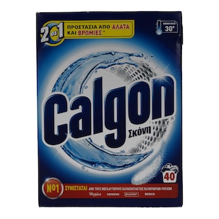 CALGON | Αποσκληρυντικό Πλυντηρίου Ρούχων 2σε1 Σκόνη 2kg