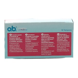 O.B. | ΤΑΜΠΟΝ COMFORT SEAL MINI 16 ΤΕΜ