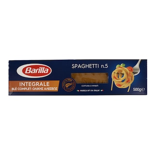 BARILLA | Σπαγγέτι Νο 5 Ολικής Άλεσης 500 gr