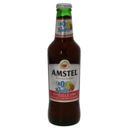 AMSTEL | RADLER | ΜΠYΡΑ GUARANA ΚΑΙ LIME ΦΙΑΛΗ 330 ML